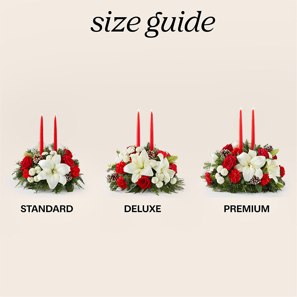 Seasonal Festivities Centerpiece – HYDE PARK FLORIST & GIFTS, Hyde Park NY