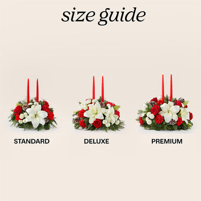 Seasonal Festivities Centerpiece – HYDE PARK FLORIST & GIFTS, Hyde Park NY