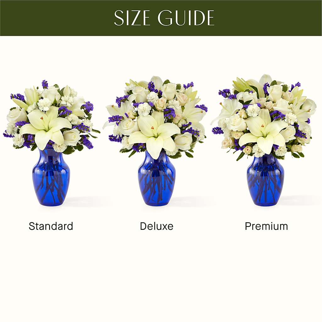 Sapphire Rush Bouquet – HYDE PARK FLORIST & GIFTS, Hyde Park NY