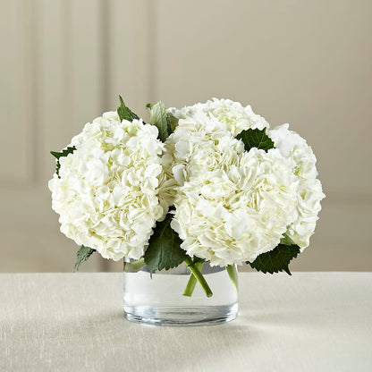 White Hydrangea Bouquet – HYDE PARK FLORIST & GIFTS, Hyde Park NY
